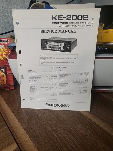 Pioneer manuale servizio - pioneer, di
